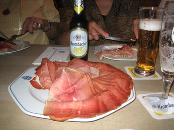 Schinkenplatte 